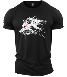 GYMTIER-UNTAMEDWOLFREDEYESDRIP-GD001 - BLAC