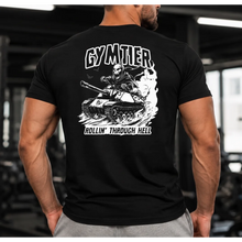 Gymtier Barbell Division - Choppa Gym T-Shirt 6 Pack - Black