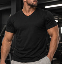 The Staple V-Neck 9 Pack - Black