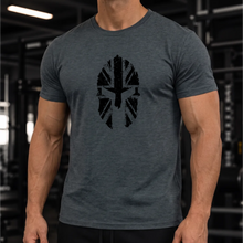 Spartan UK, USA, Faded Gym T-Shirt 3 Pack - Dark Heather