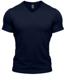 GYMTIER-VNECK-GD010 - NAVY