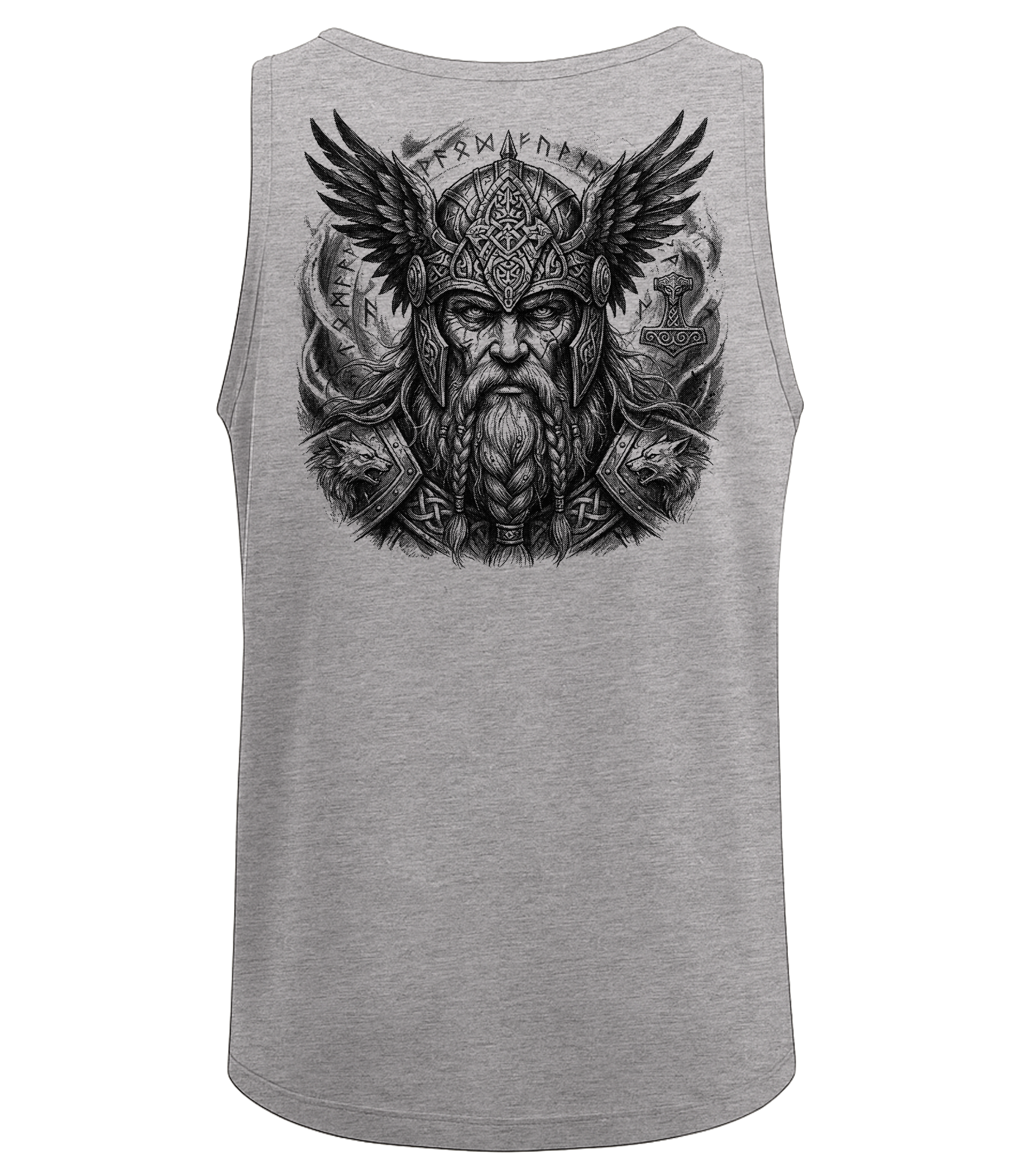 Heather Grey | Back