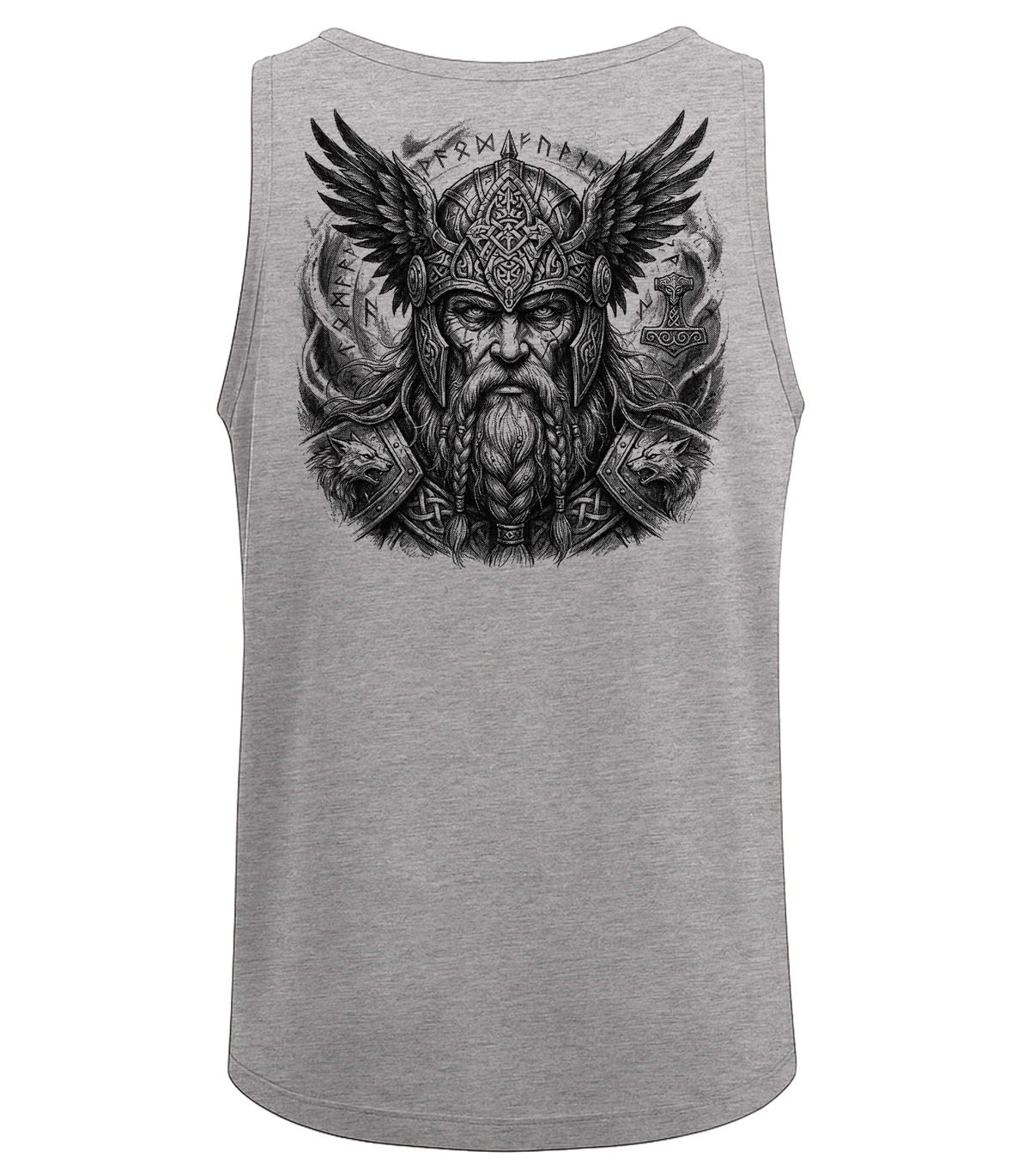 Heather Grey | Back