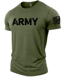 Heather Military Green | Angle