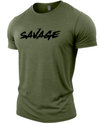 Heather Military Green | Angle