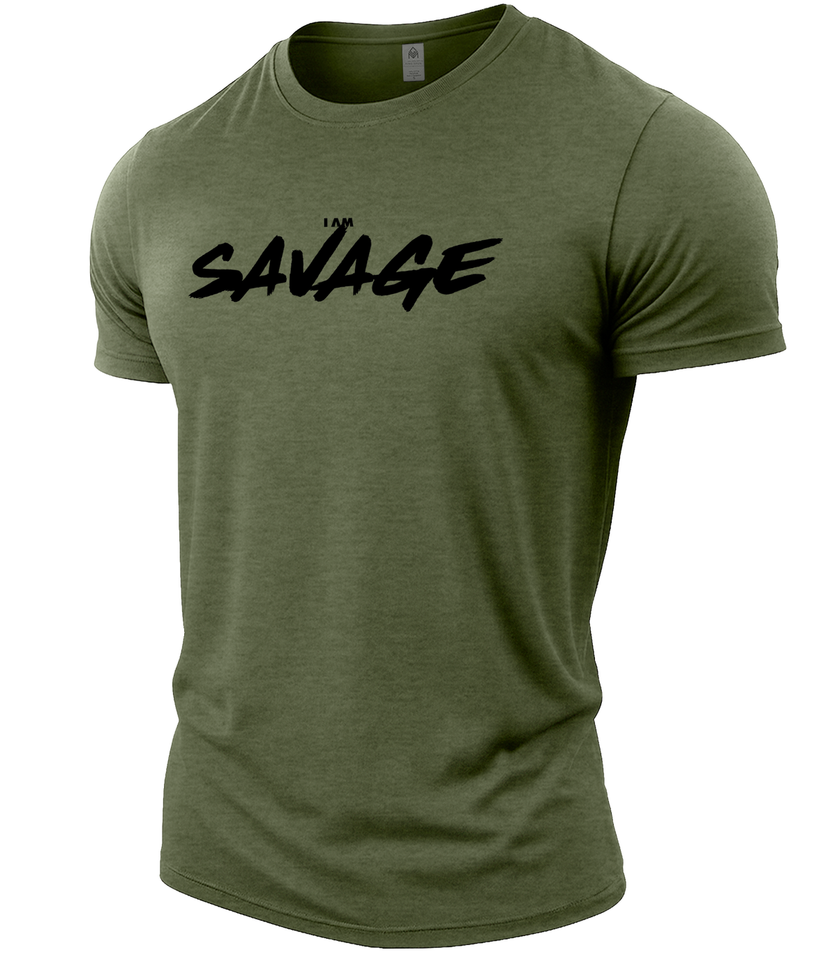 Heather Military Green | Angle