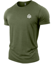 Heather Military Green | Angle