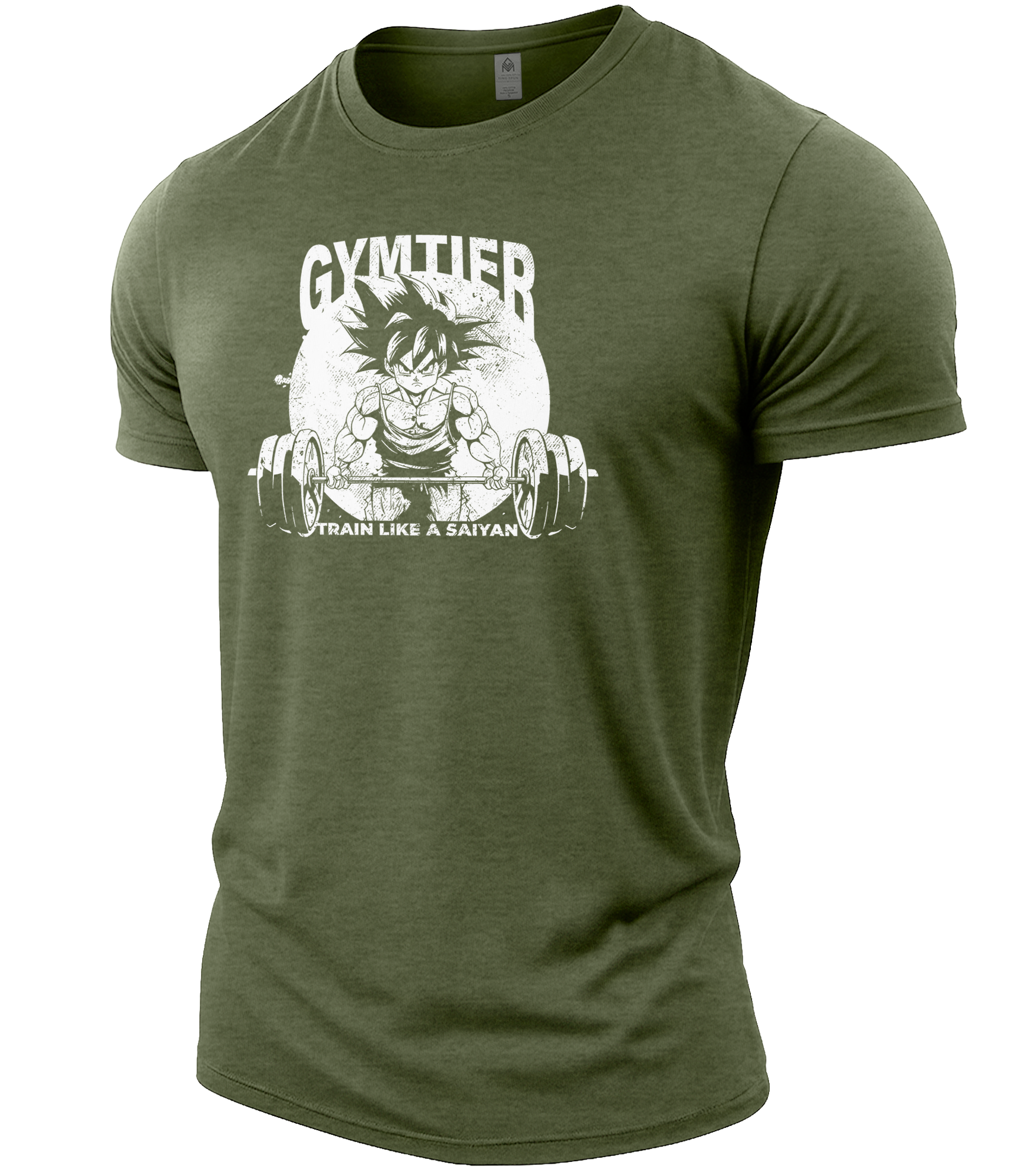 Heather Military Green | Angle