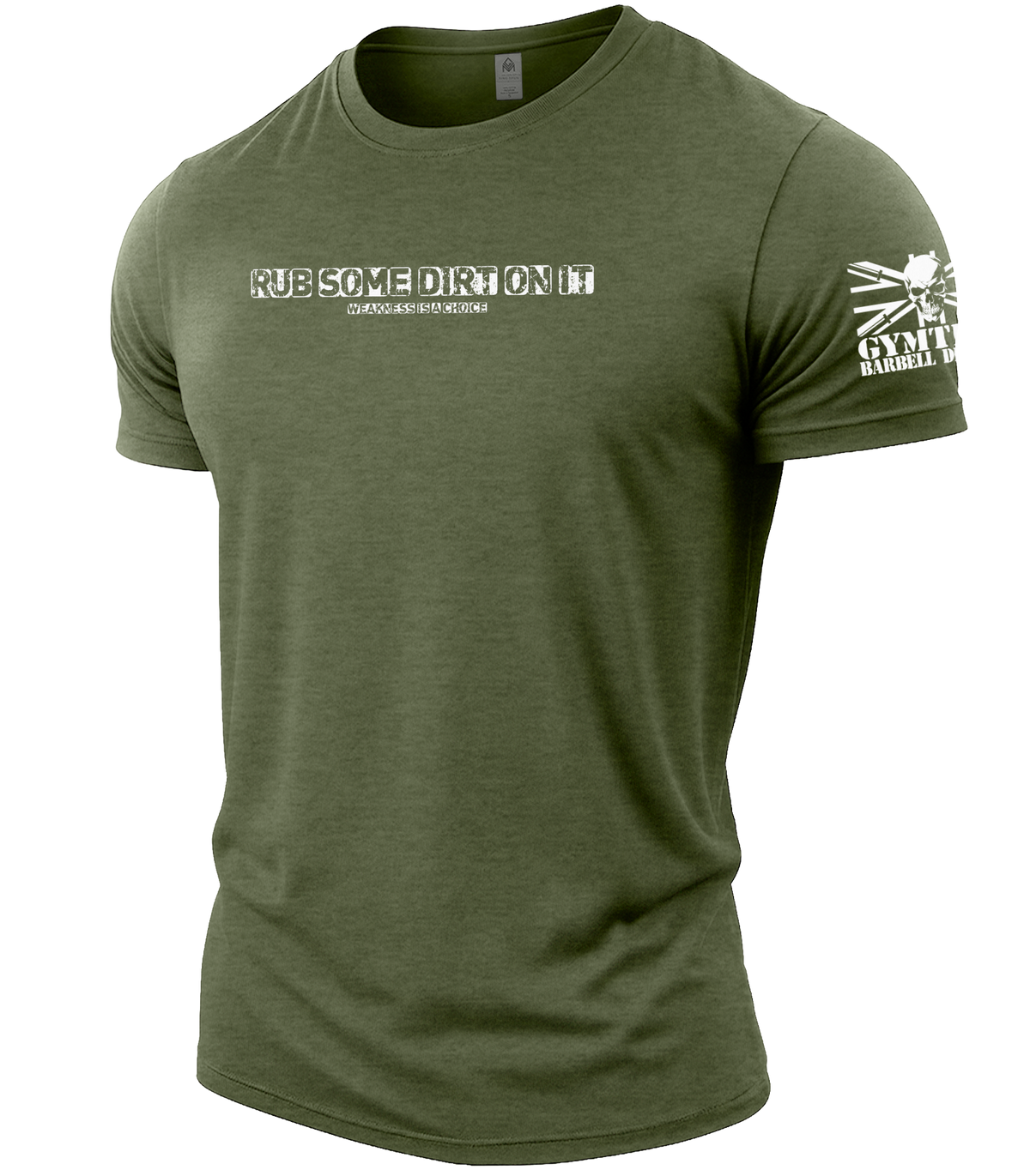 Heather Military Green | Angle