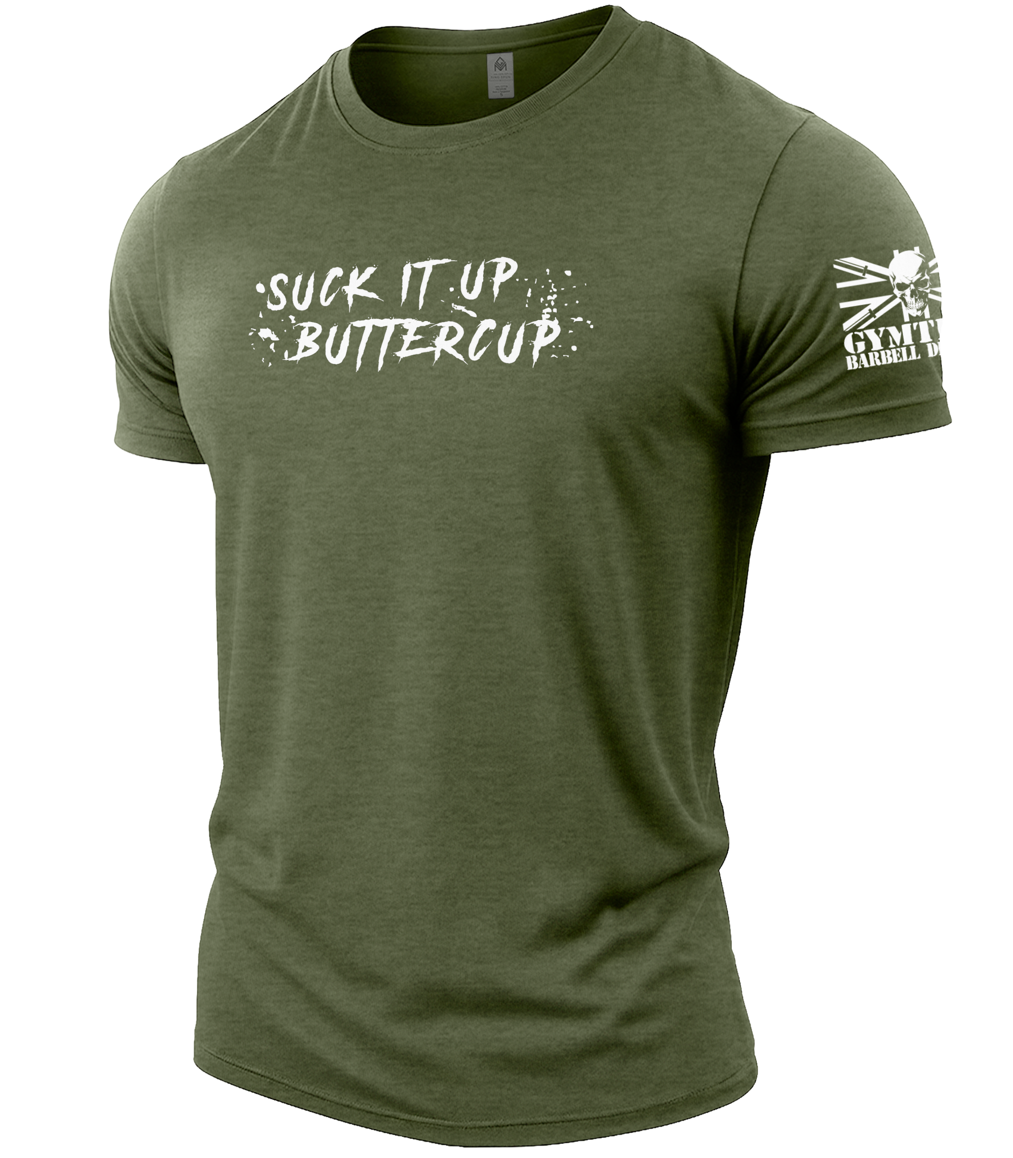 Heather Military Green | Angle