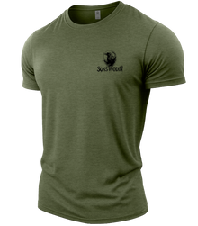 Heather Military Green | Angle