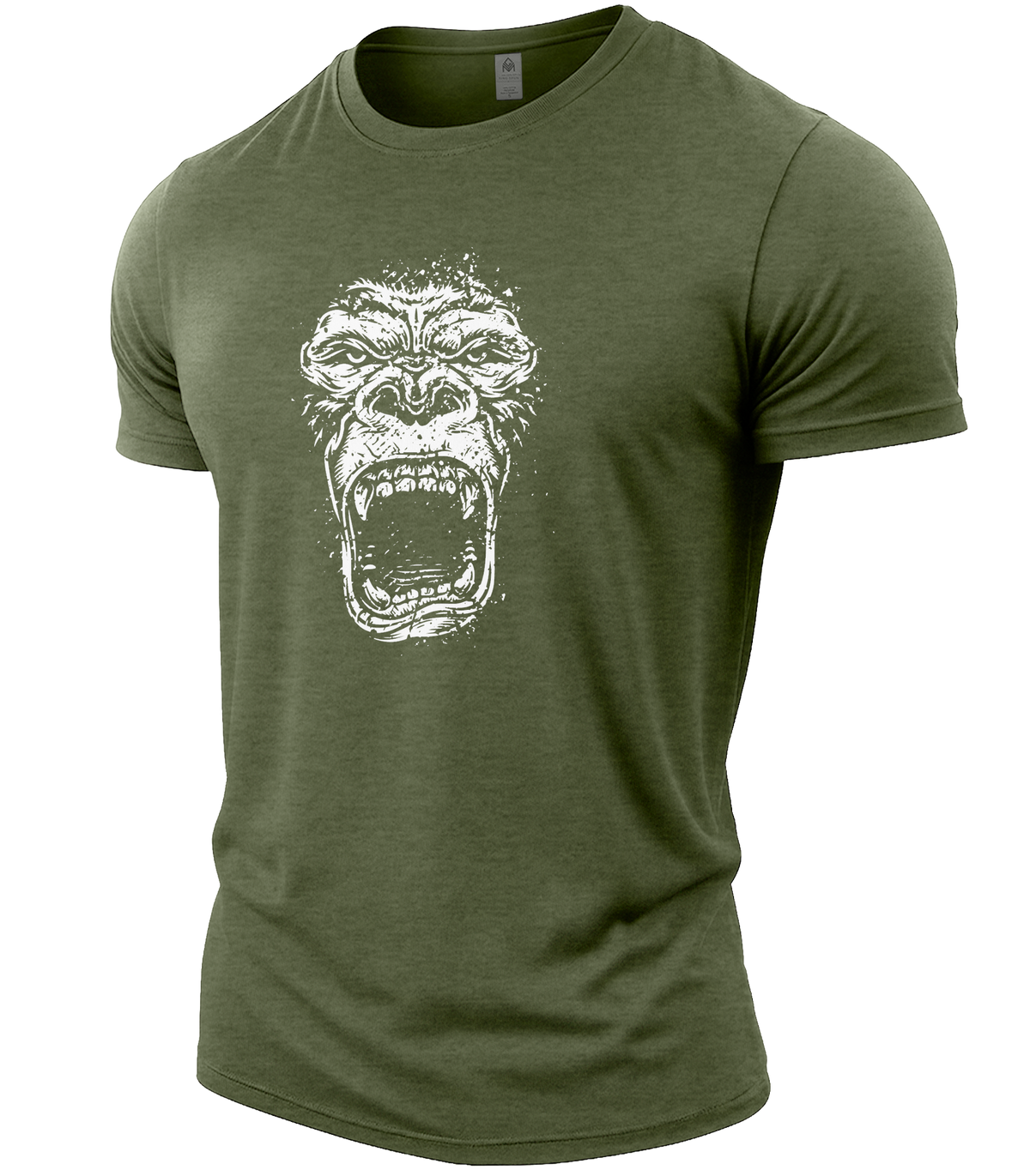 Heather Military Green | Angle