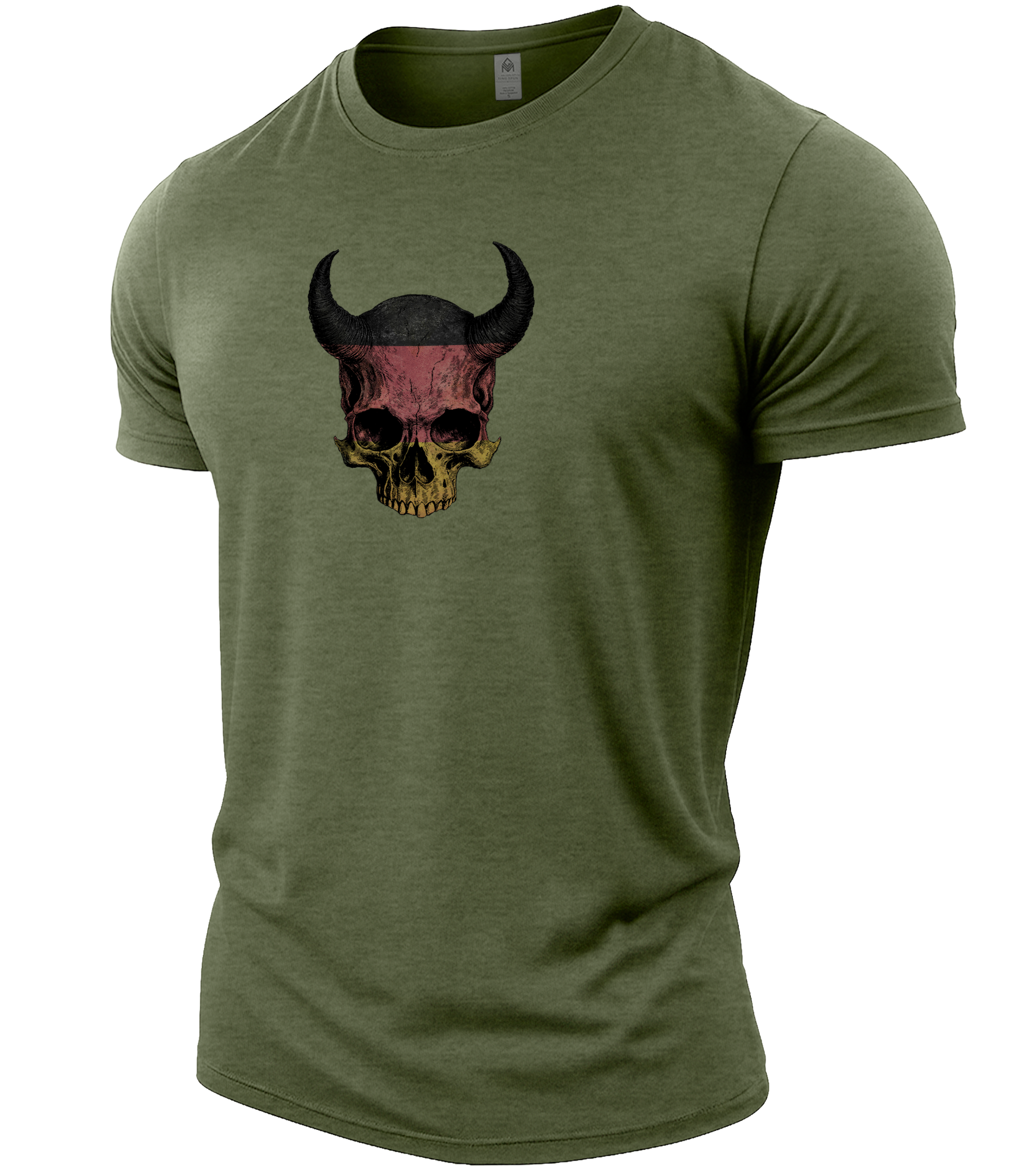 Heather Military Green | Angle