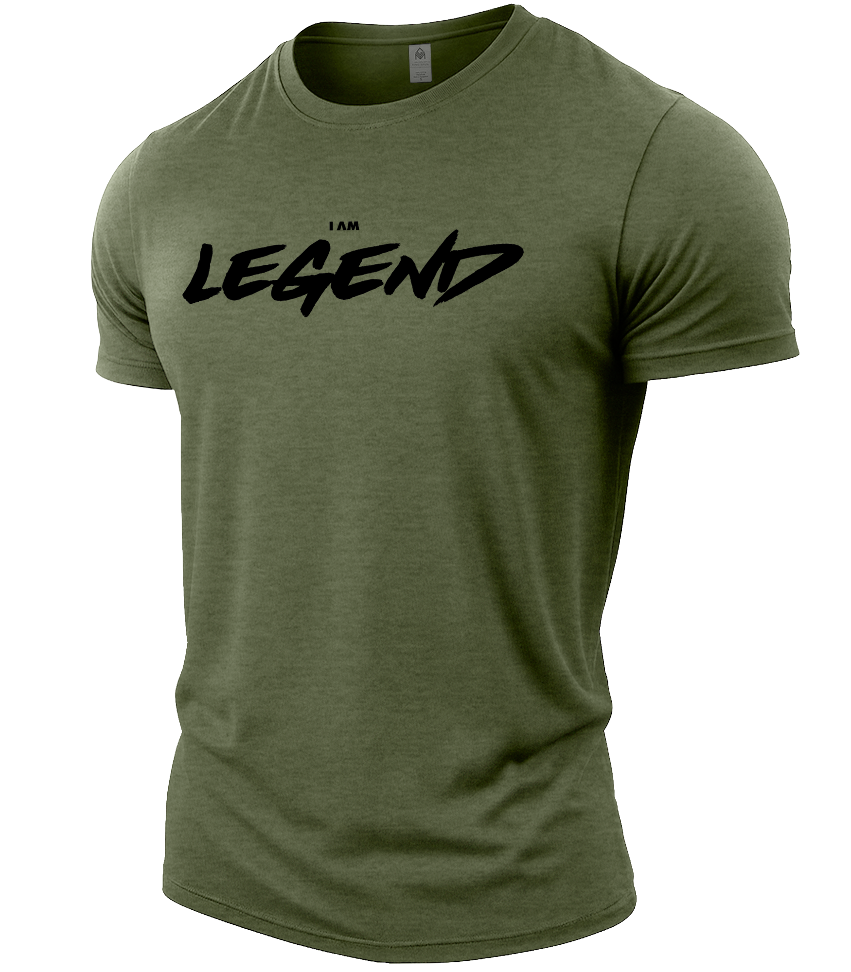 Heather Military Green | Angle