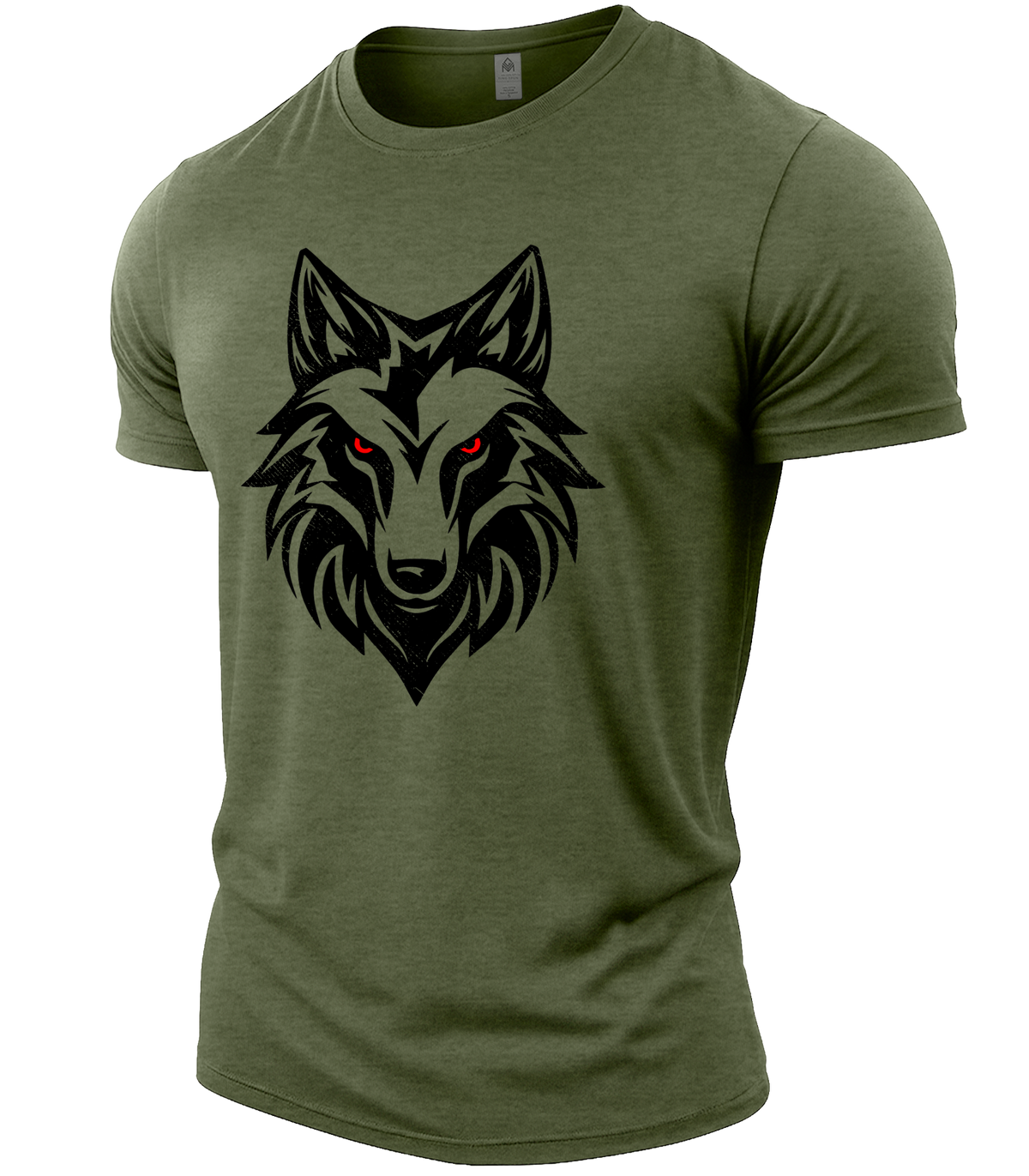 Heather Military Green | Angle