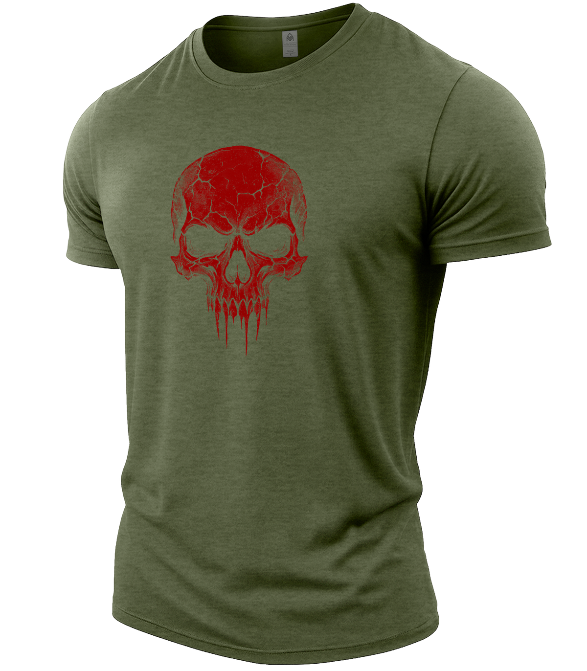Heather Military Green | Angle