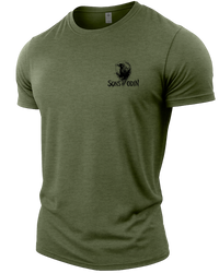 Heather Military Green | Angle