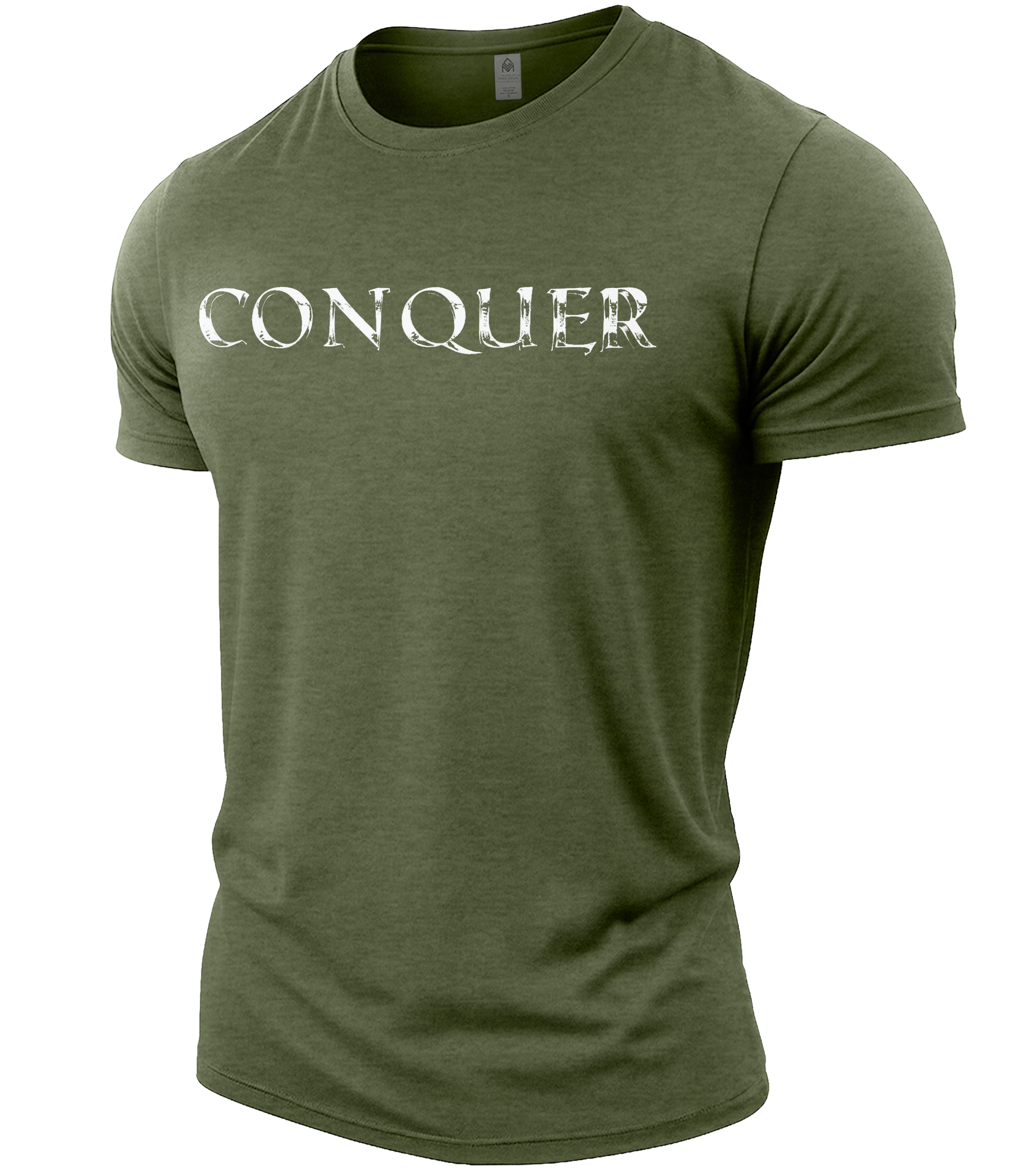 Heather Military Green | Angle