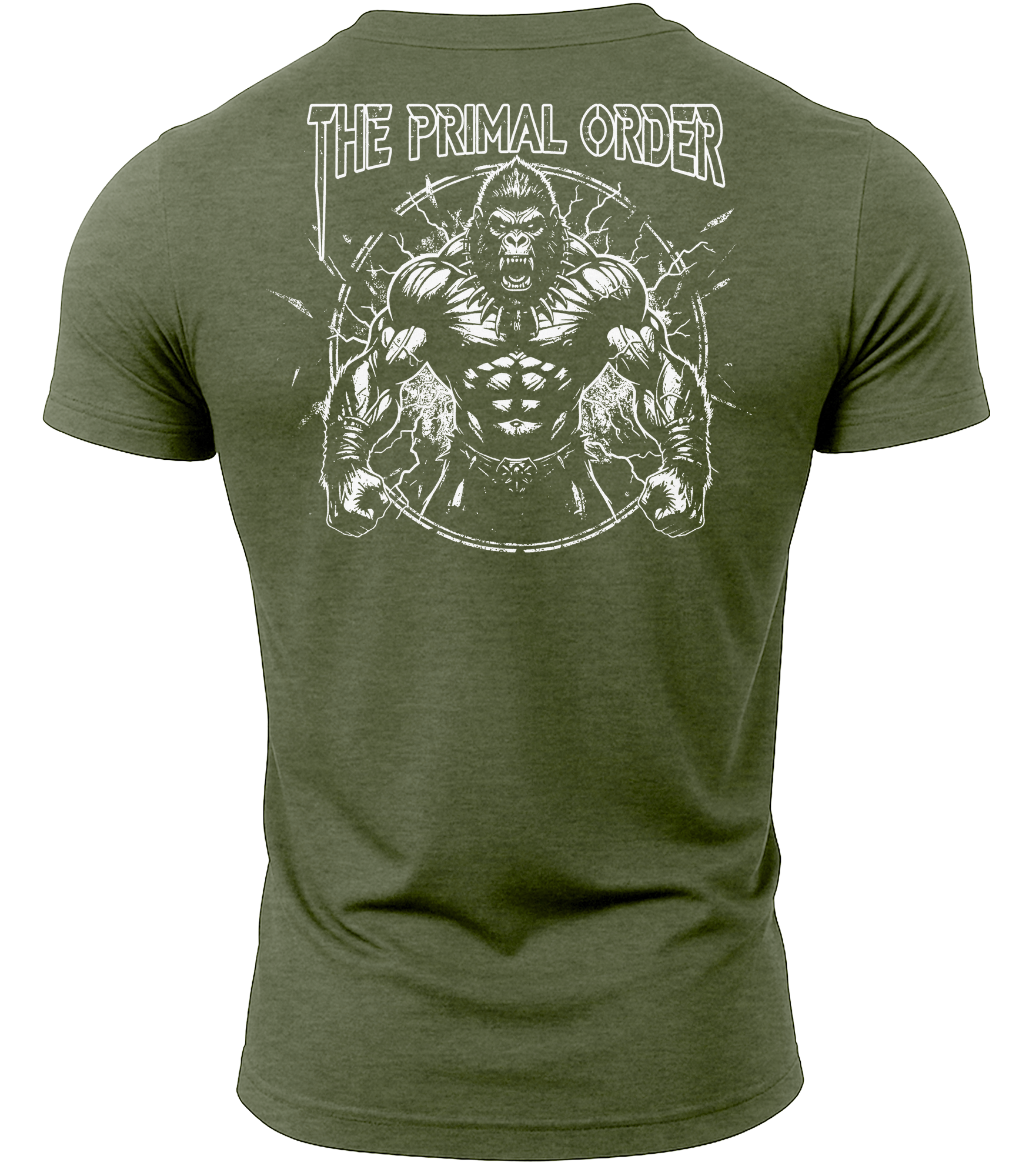 Heather Military Green | Back