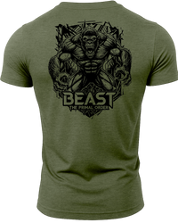 Heather Military Green | Back