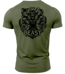 Heather Military Green | Back
