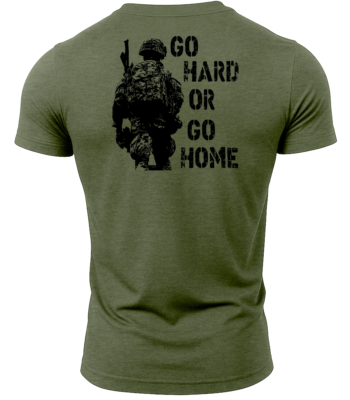 Heather Military Green | Back
