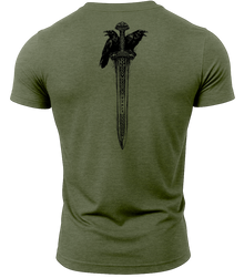 Heather Military Green | Back