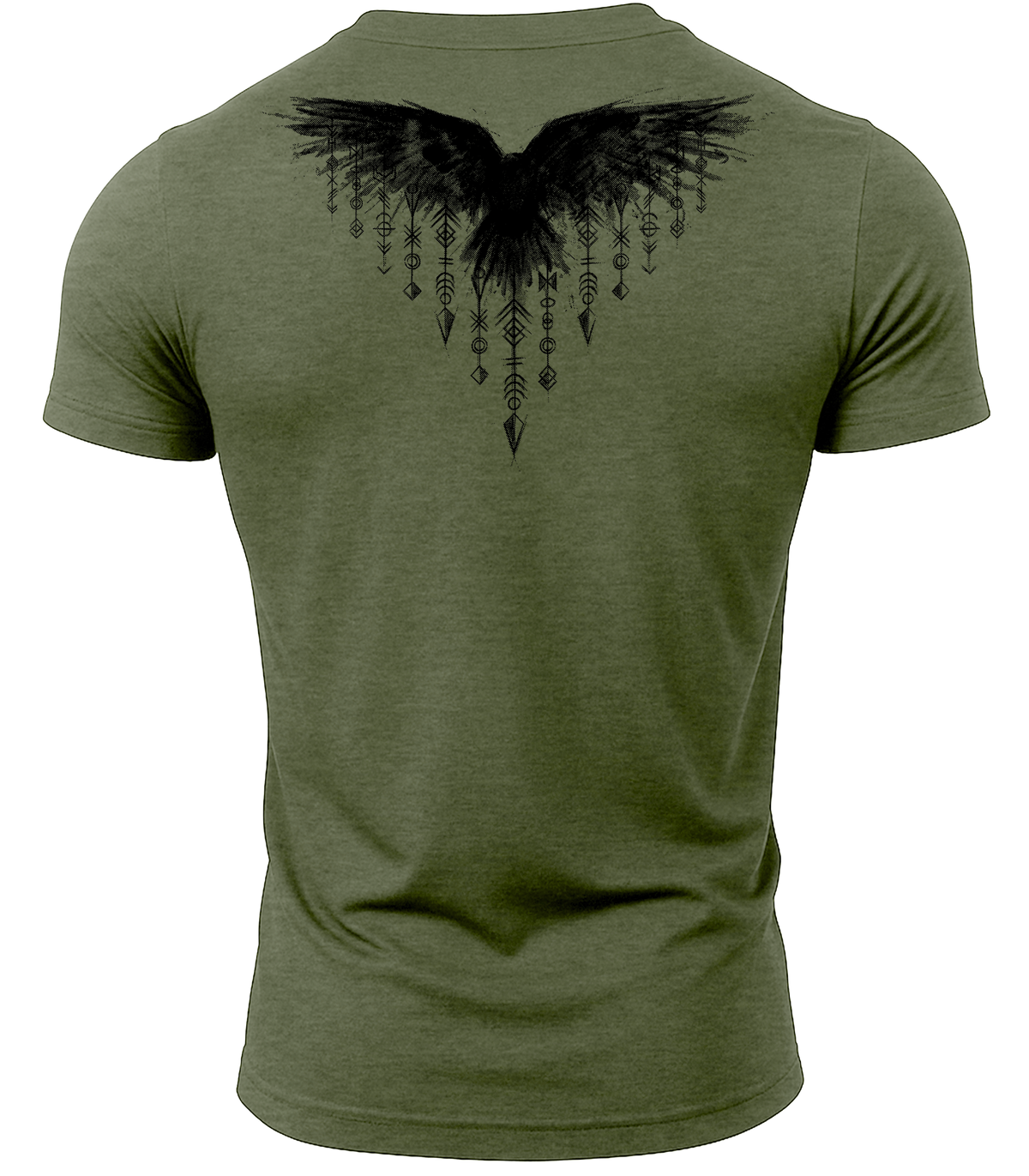 Heather Military Green | Back