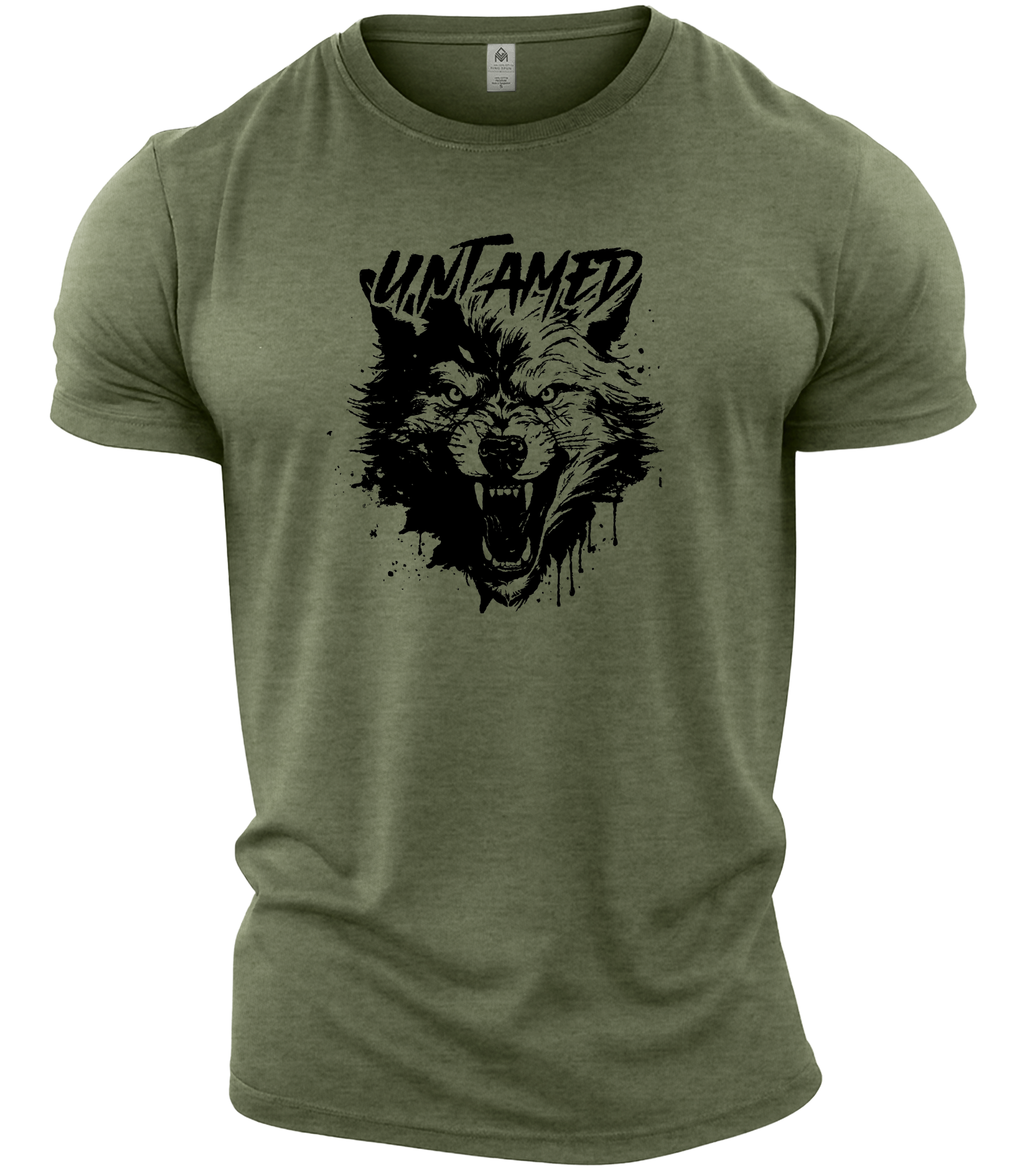 Heather Military Green | Front