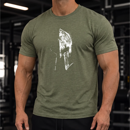 front | Model 3 | Primary | Heather Military Green