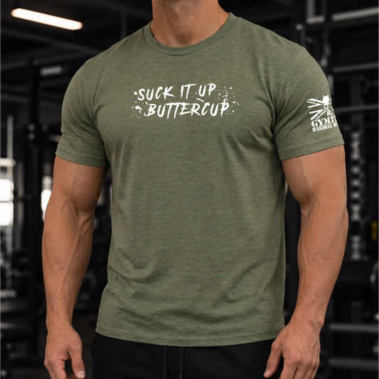 front | Model 3 | Primary | Heather Military Green