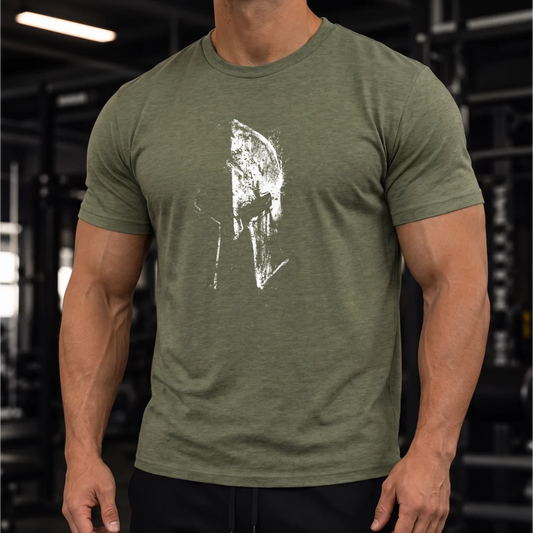 front | Model 3 | Primary | Heather Military Green