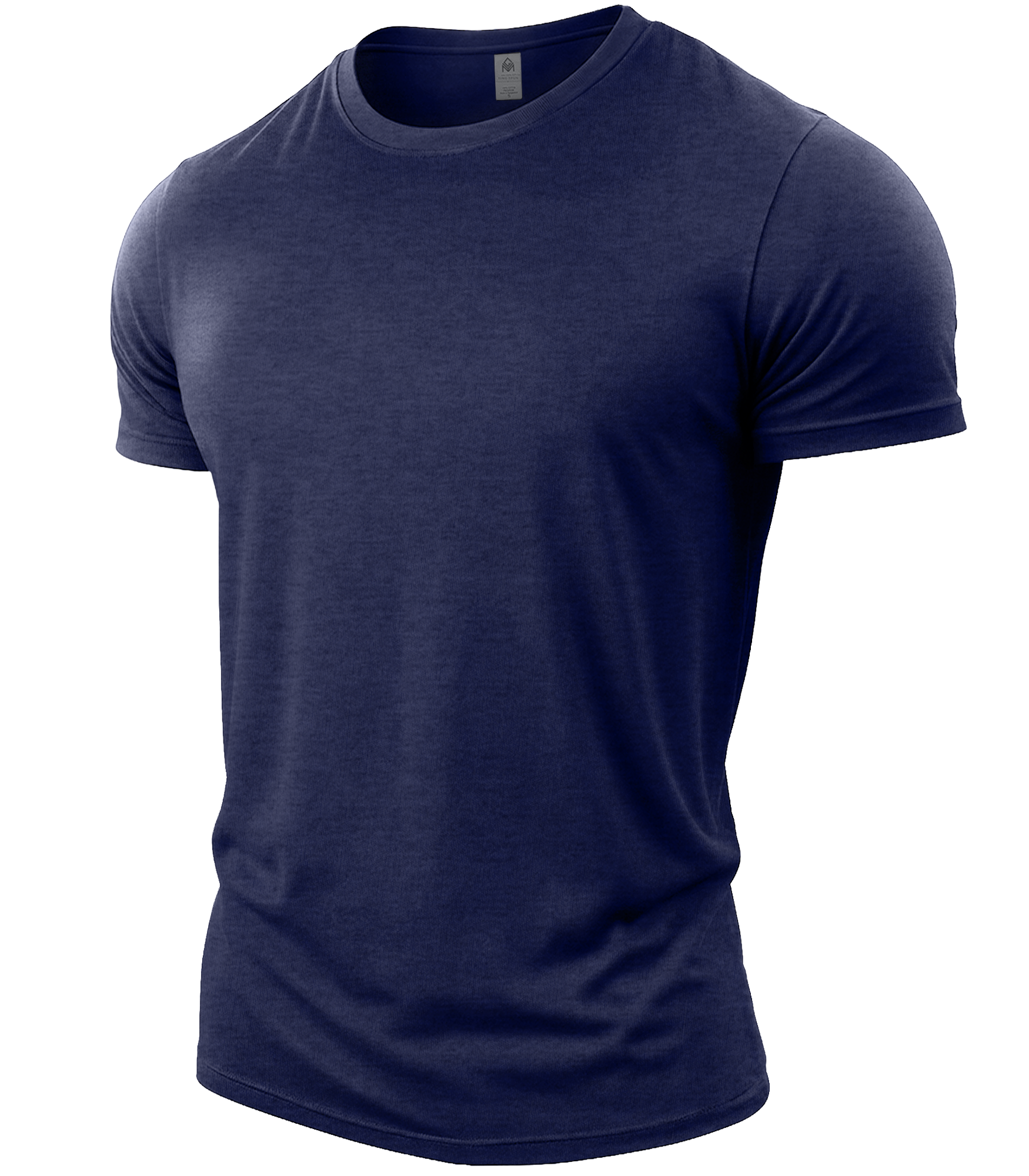 Heather Navy | Angle