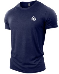 Heather Navy | Angle