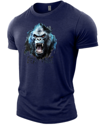 Heather Navy | Angle