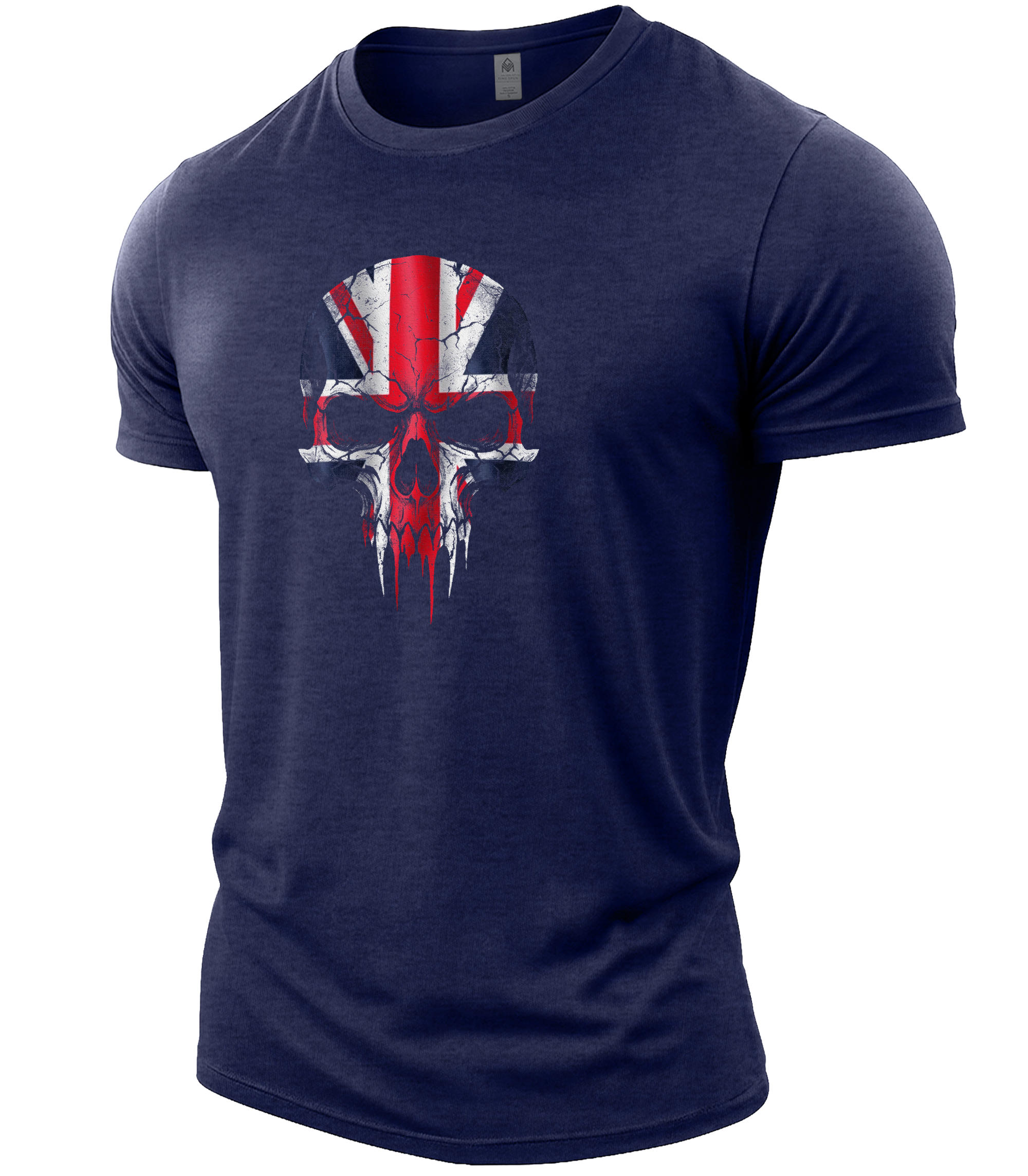 Heather Navy | Angle