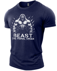 Heather Navy | Angle