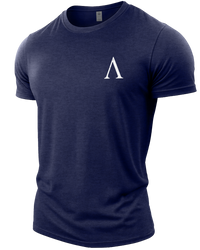 Heather Navy | Angle