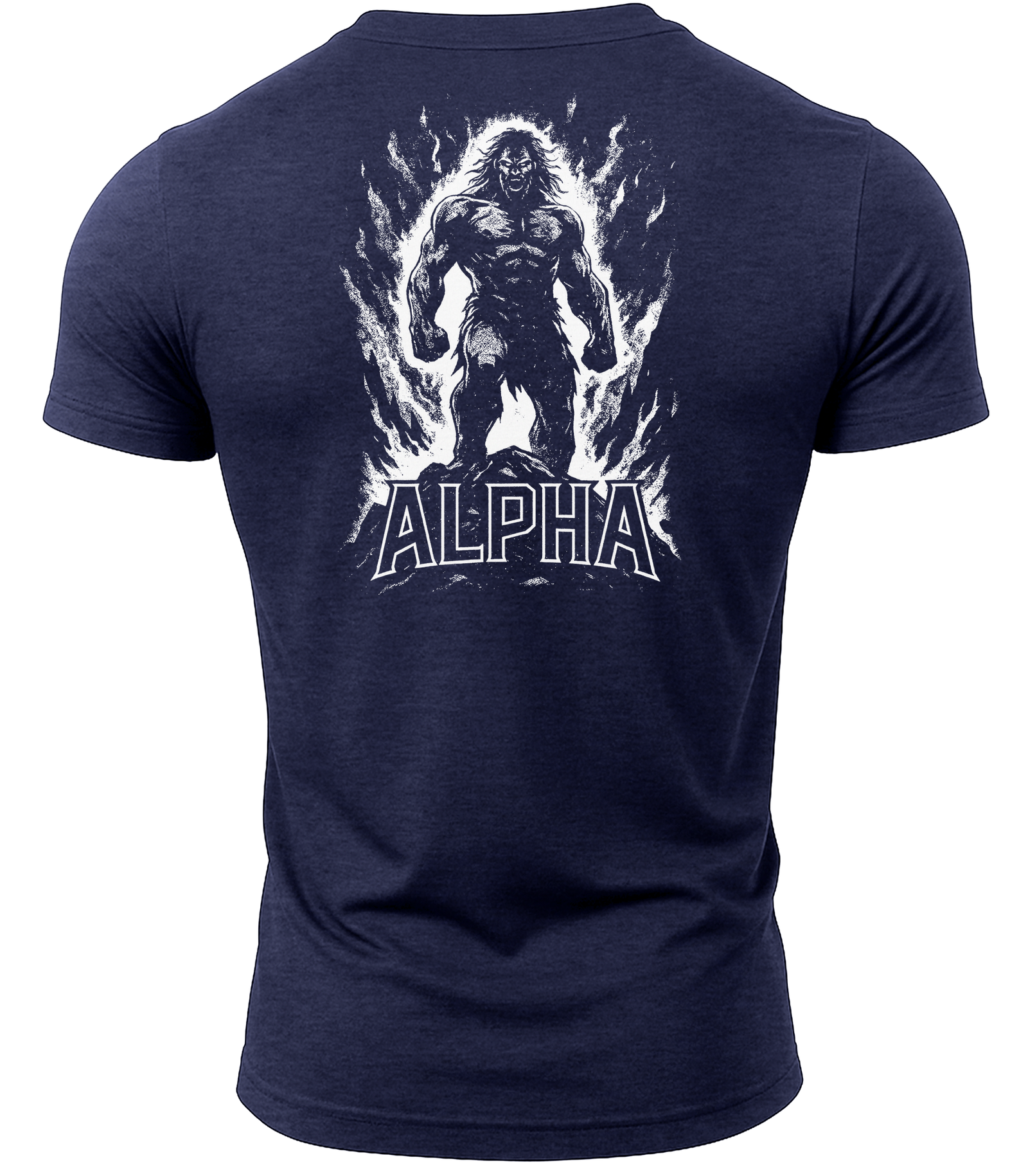 Heather Navy | Back