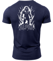 Heather Navy | Back