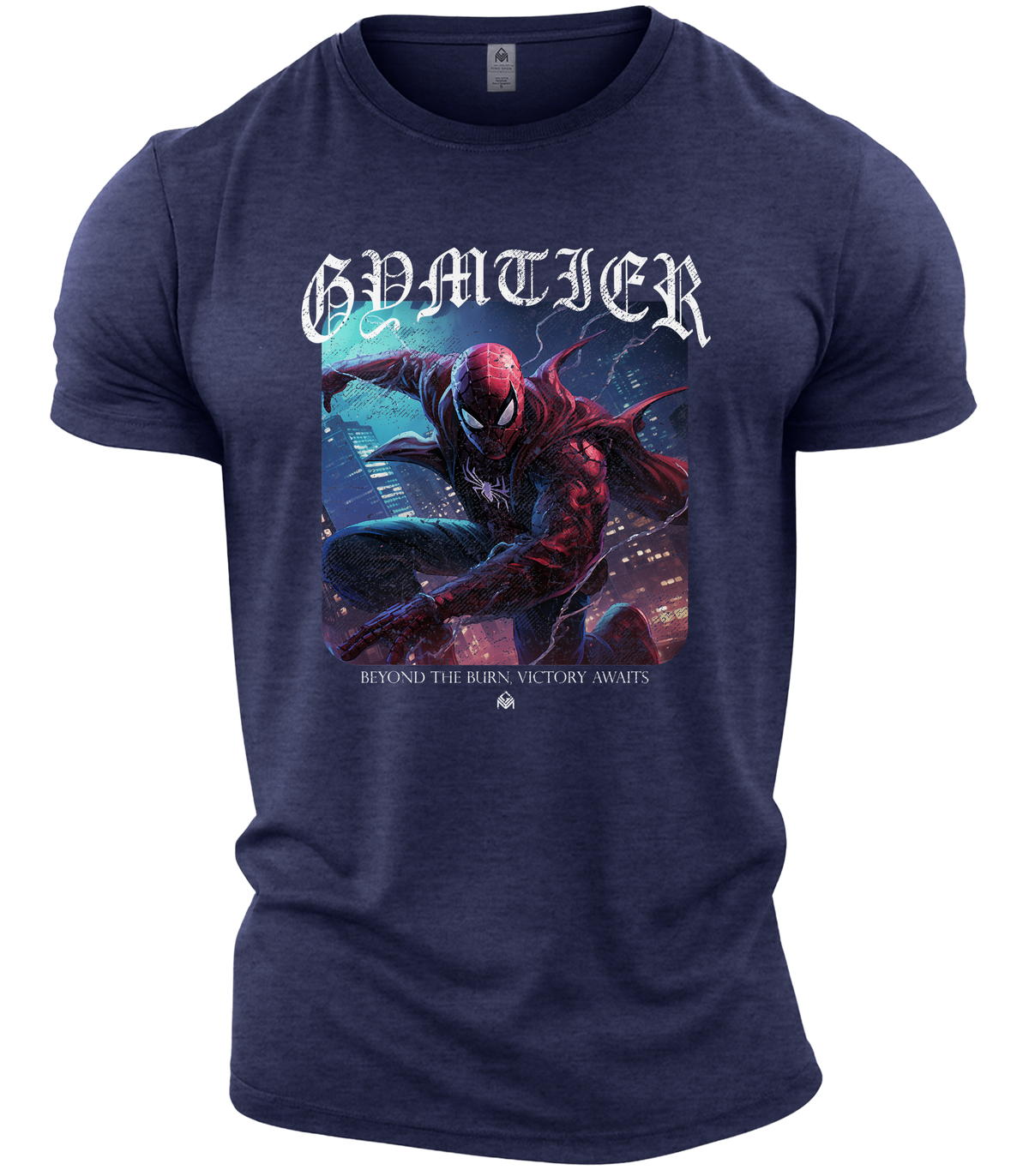 Heather Navy | Front