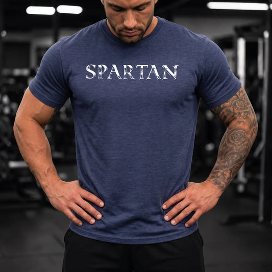 front | Model 4 | Primary | Heather Navy