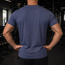 back | Model 3 | Heather Navy