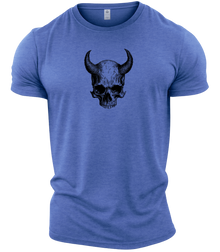 Front | Heather Royal Blue