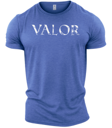 Front | Primary | Heather Royal Blue
