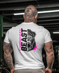 Strongman Beast Pink - Gym T-Shirt