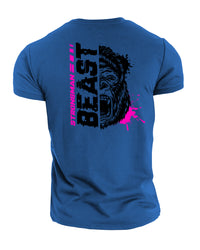 Strongman Beast Pink - Gym T-Shirt
