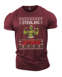 Stealing Liftmas - Gym T-Shirt