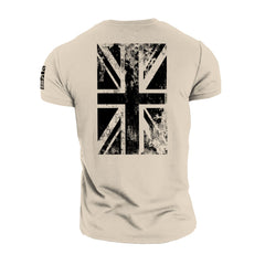 Union Jack - Gymtier Barbell Division Gym T-Shirt