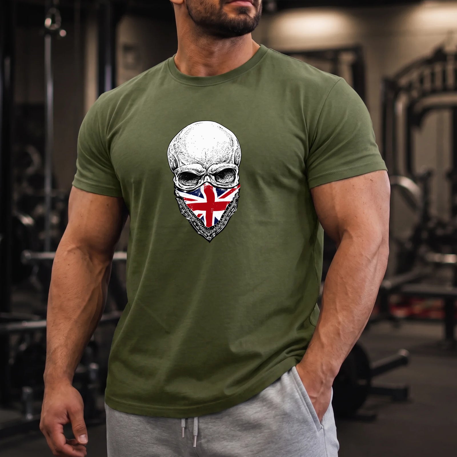 front | Model 5 | Primary | Military Green